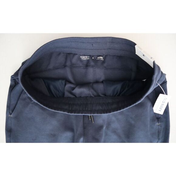 Old Navy Active 401875-09-1 Men's Sz Small Navy Blue Dynamic Fleece Joggers - Picture 3 of 11